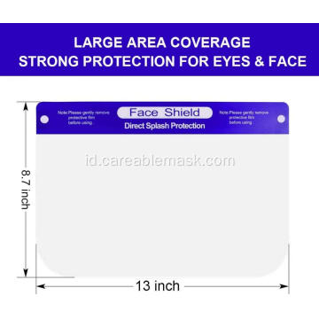 Safety Face Shield Clear Film untuk Melindungi Mata